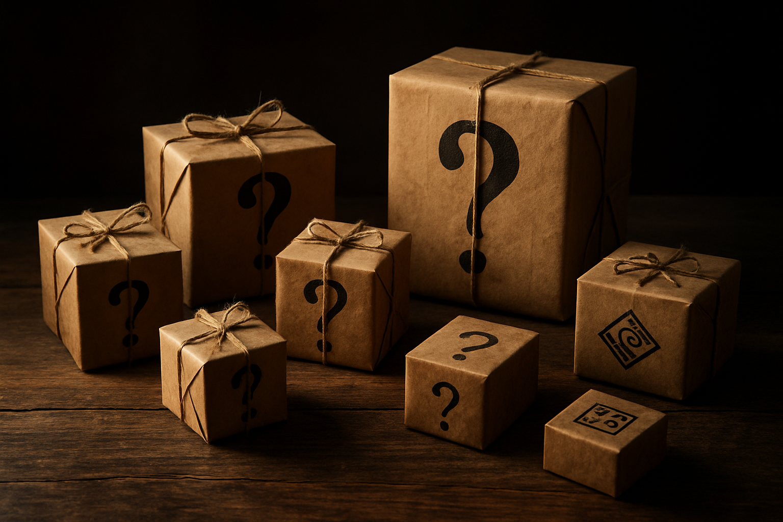 Mystery boxes